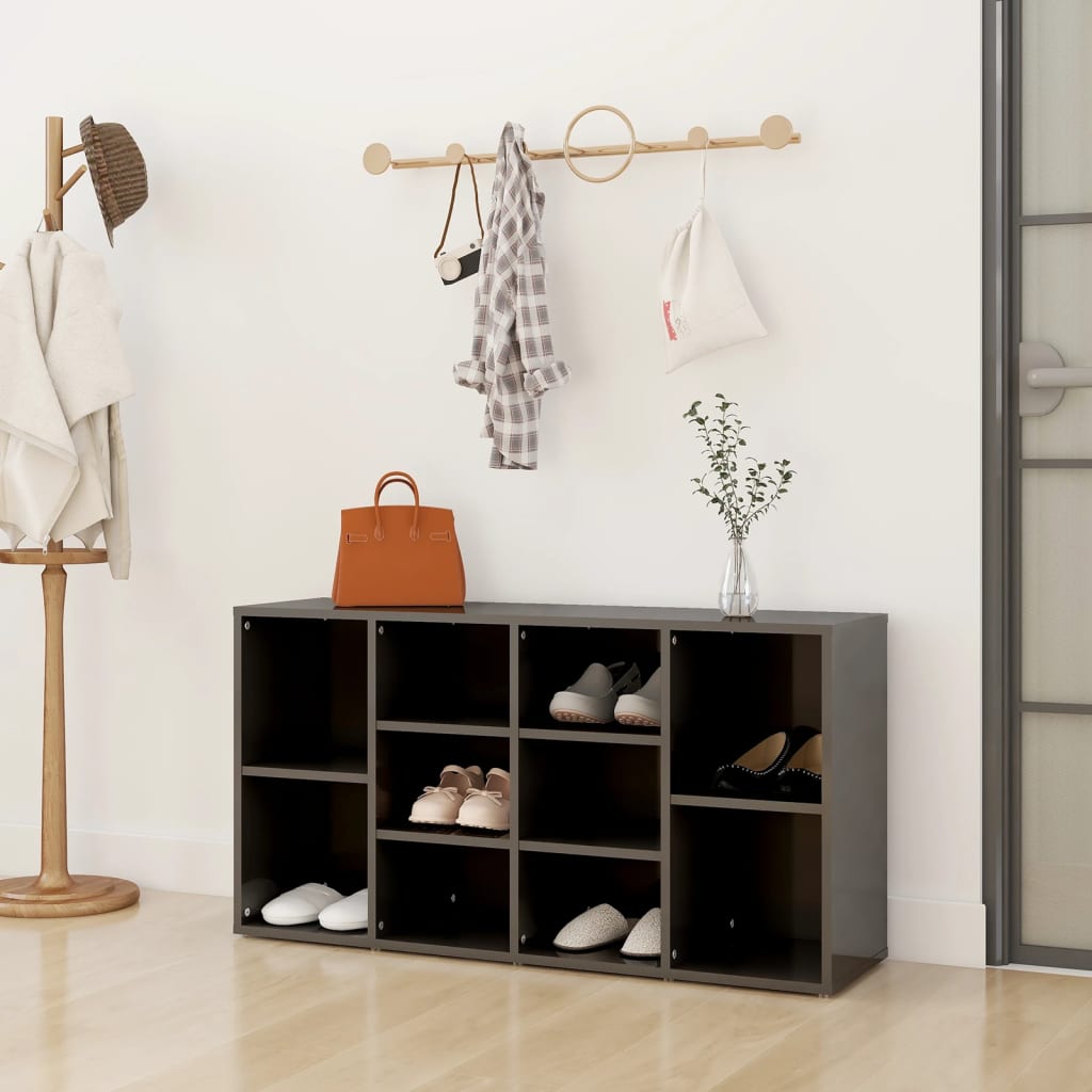 Shoe Bench 103X30X54.5 Cm Engineered Wood