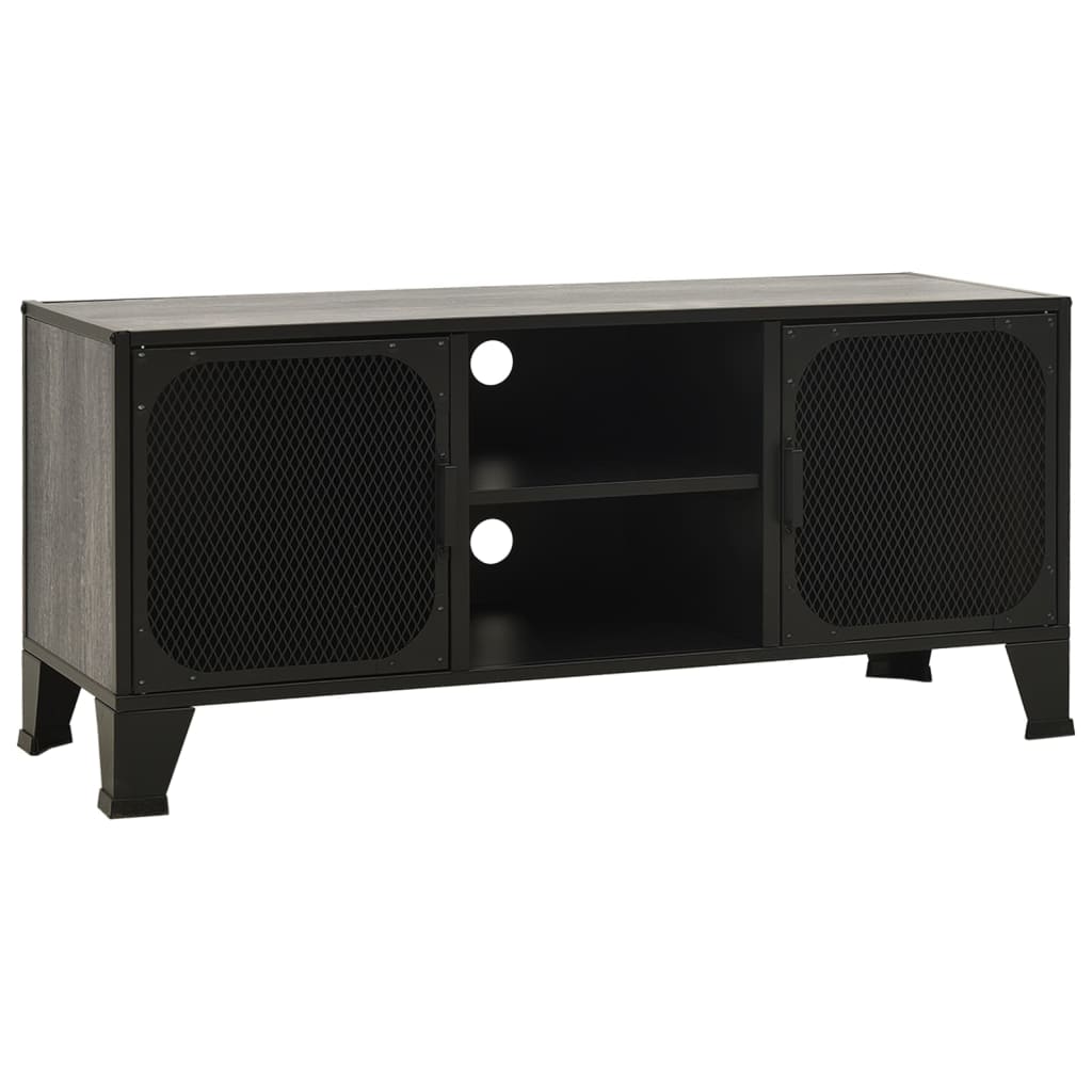Tv Cabinet 105X36X47 Cm Metal And Mdf