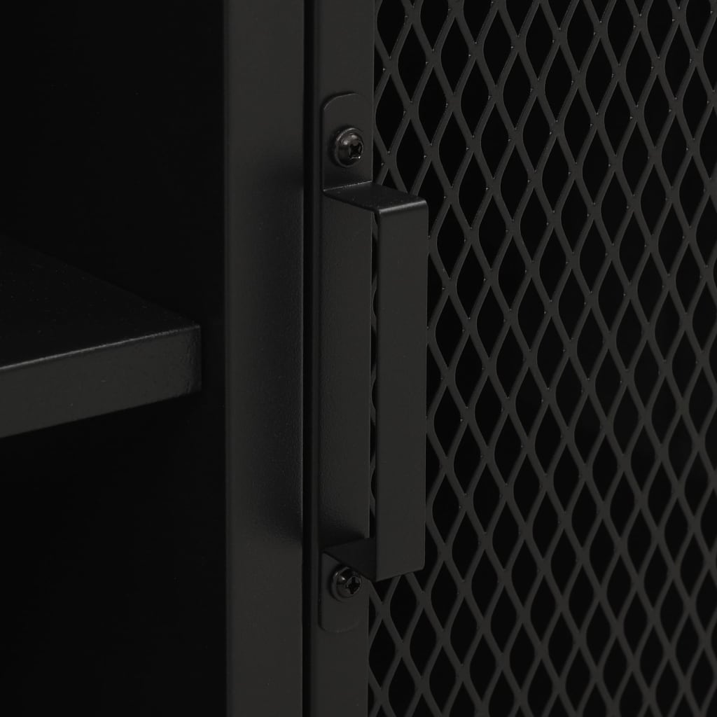 Tv Cabinet 105X36X47 Cm Metal And Mdf