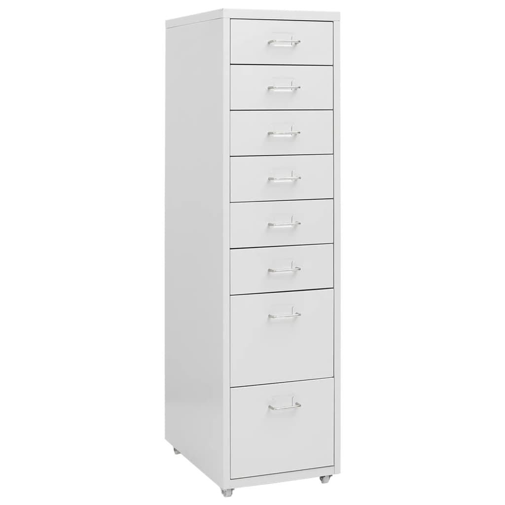 Mobile File Cabinet 28X41X109 Cm Metal