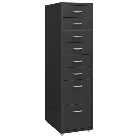 Mobile File Cabinet 28X41X109 Cm Metal