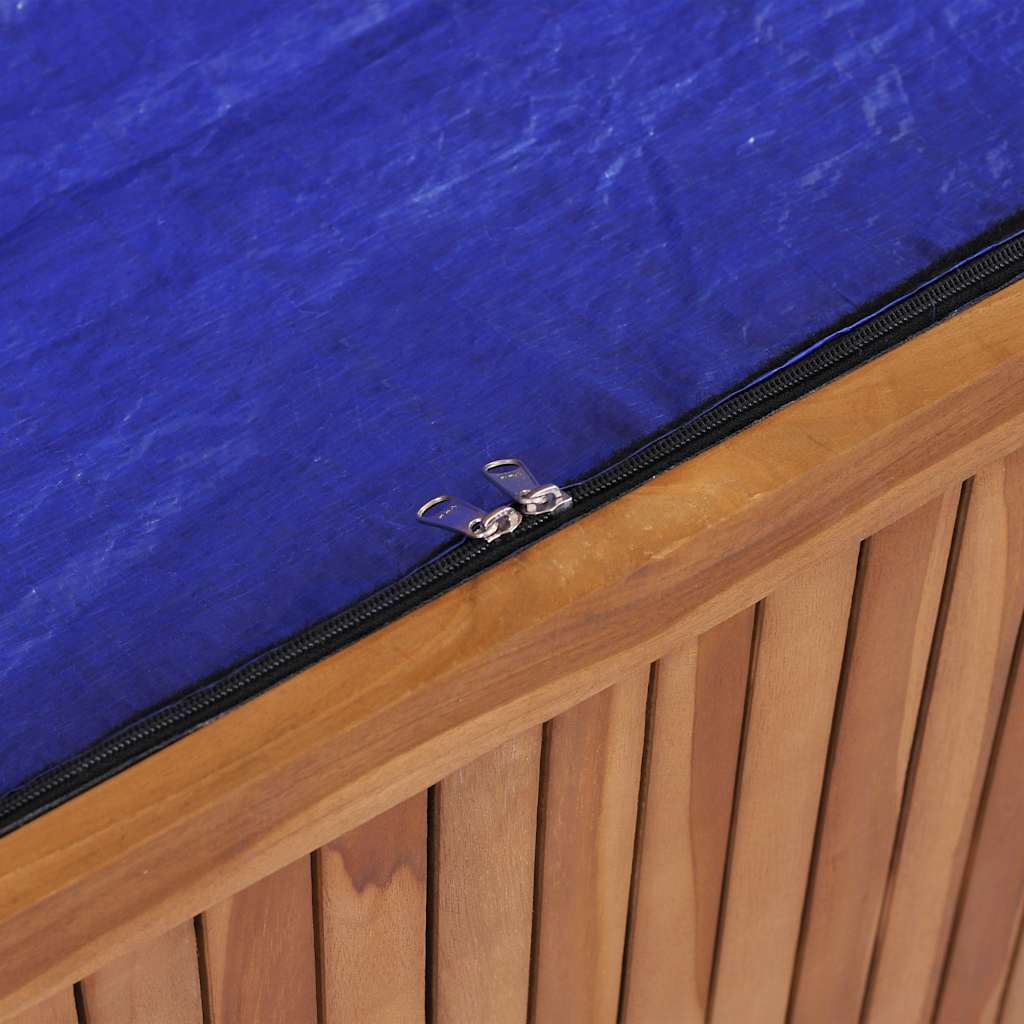 Garden Storage Box Solid Acacia Wood