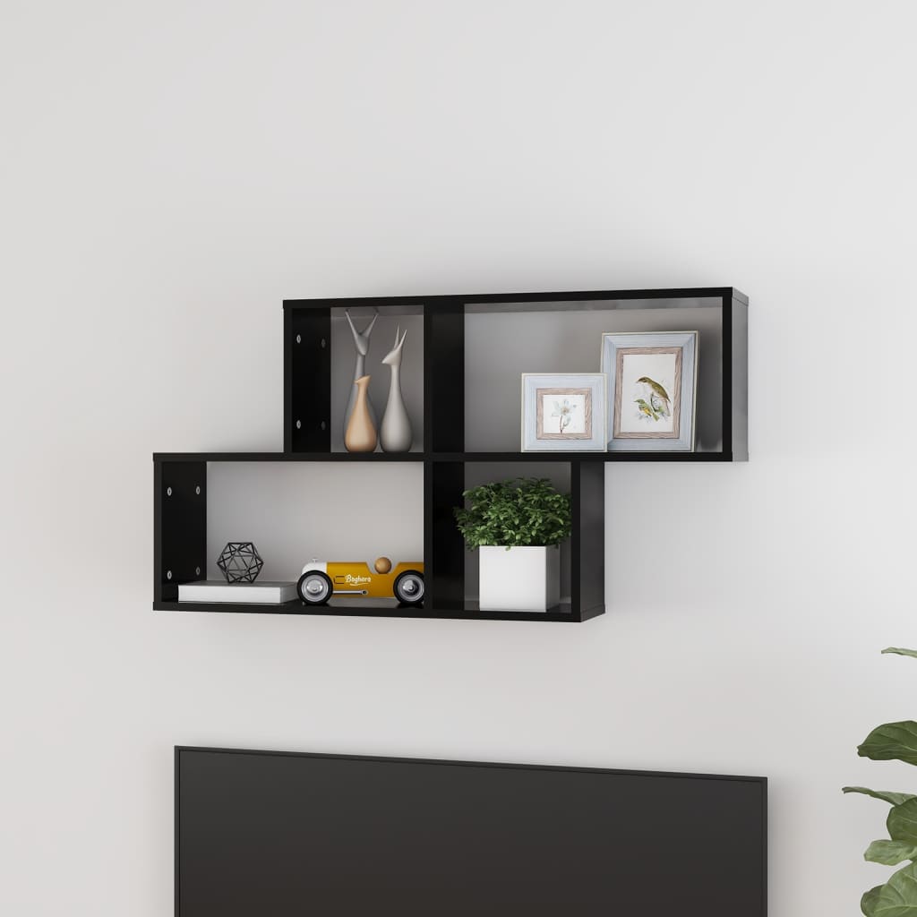 Wall Shelf 100X18X53 Cm Engineered Wood