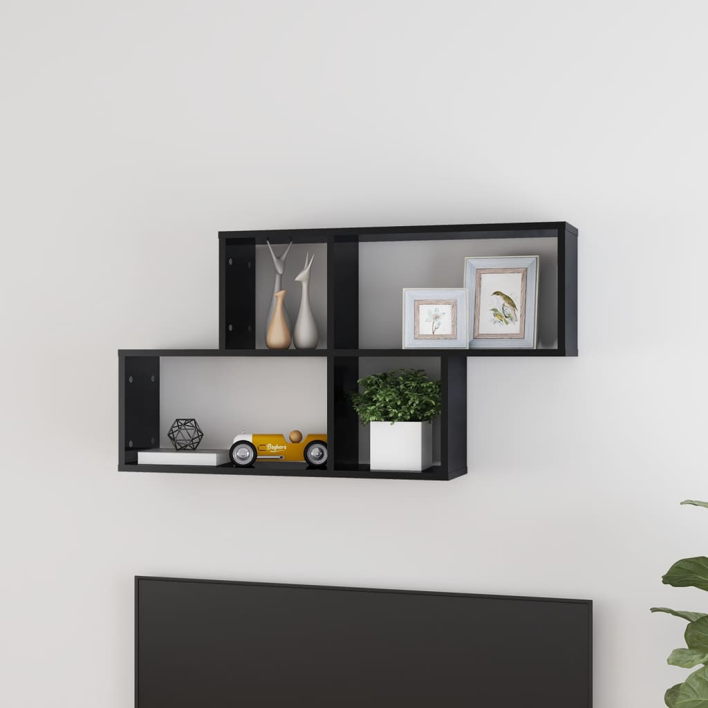 Wall Shelf 100X18X53 Cm Engineered Wood