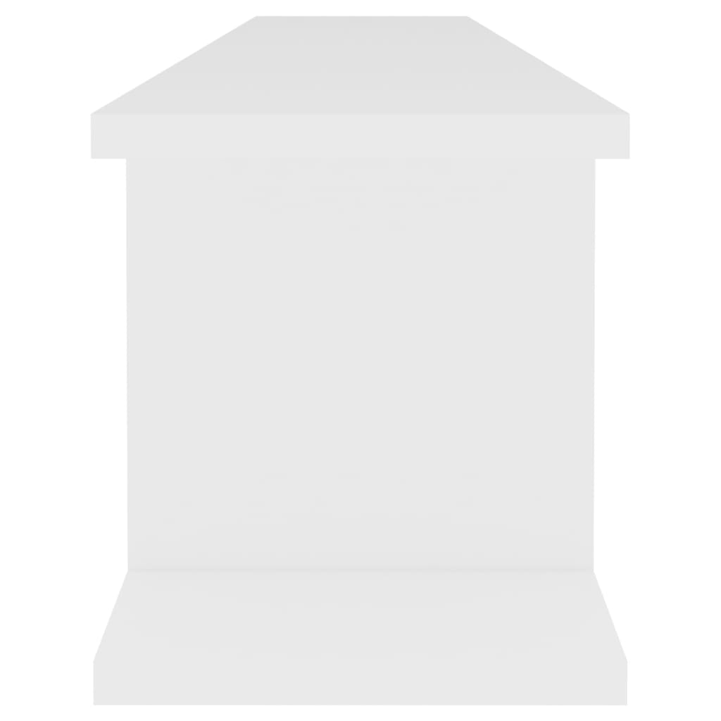 Wall Shelf 2 Pcs Engineered Wood