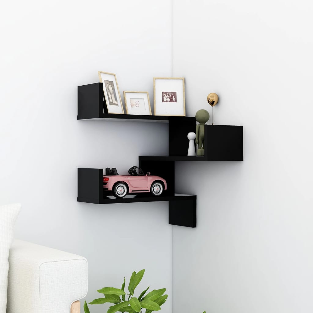 Wall Corner Shelf 40X40X50 Cm Engineered Wood