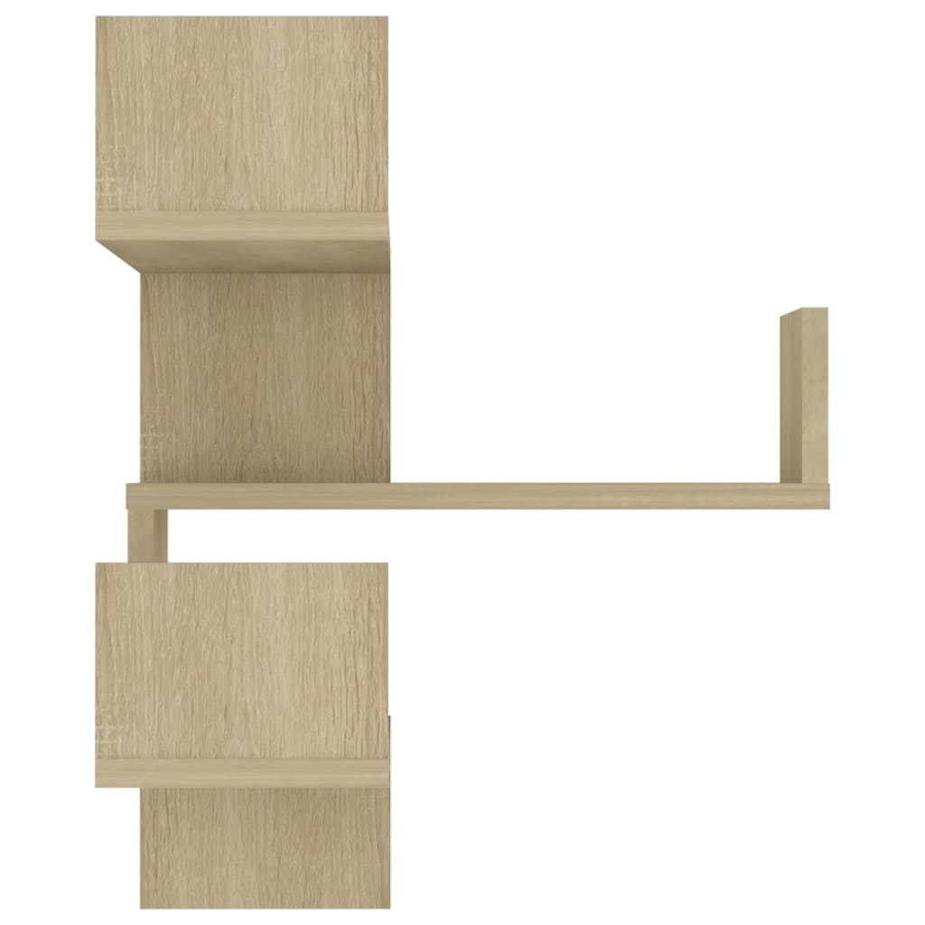 Wall Corner Shelf 40X40X50 Cm Engineered Wood