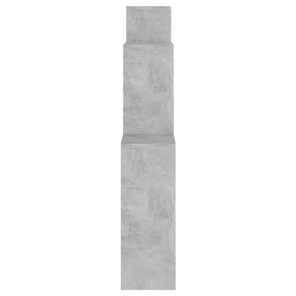 Wall Cube Shelf 80X15X78.5 Cm Engineered Wood