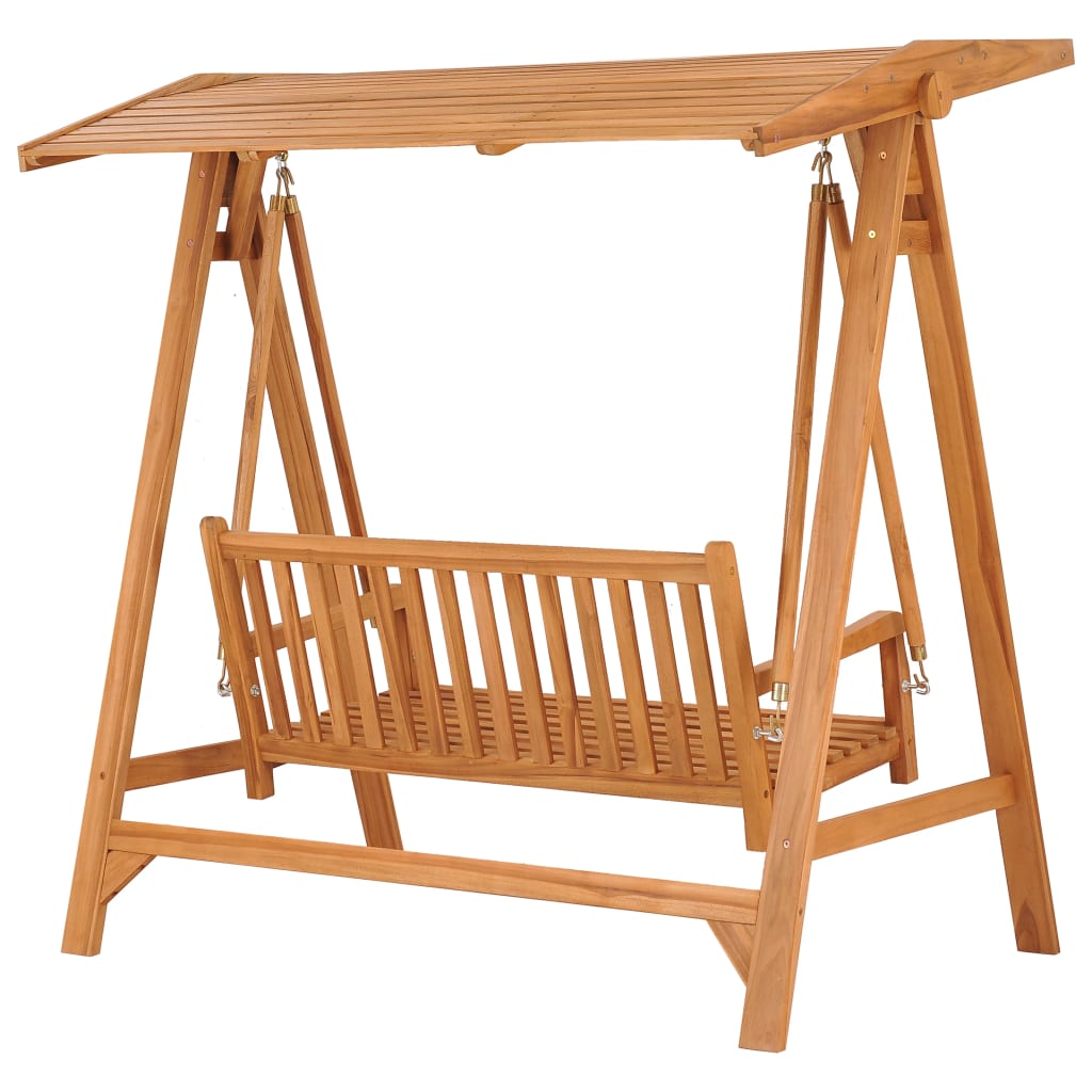 Swing Bench 170 Cm Solid Teak Wood