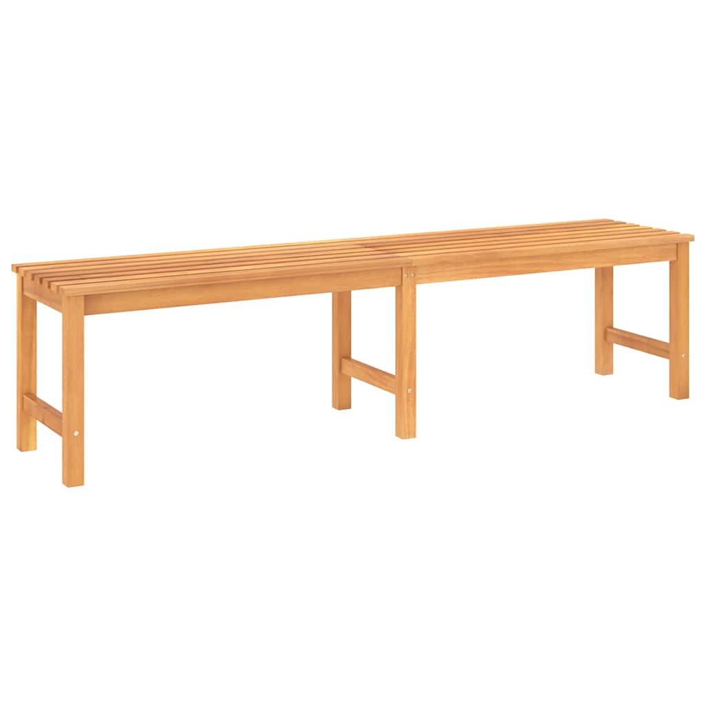 Garden Bench 180 Cm Solid Teak Wood