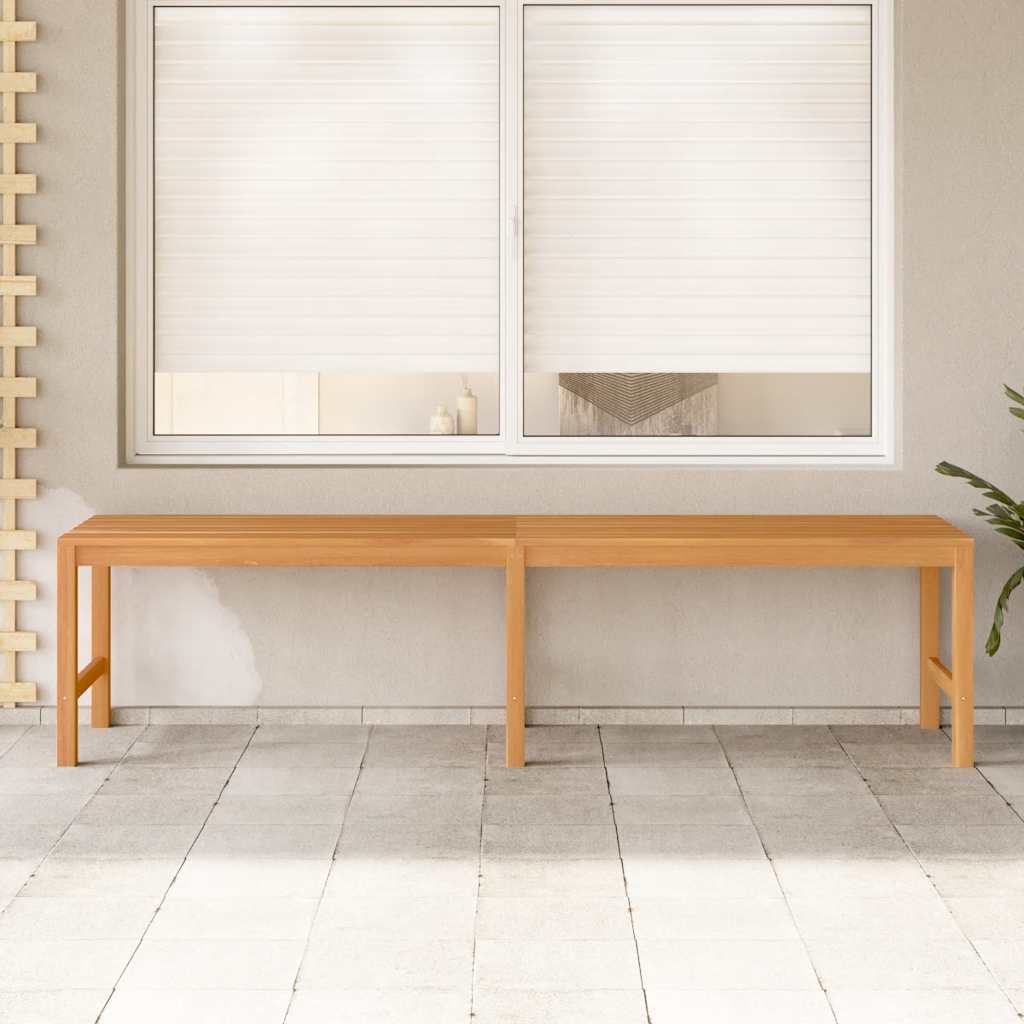Garden Bench 180 Cm Solid Teak Wood