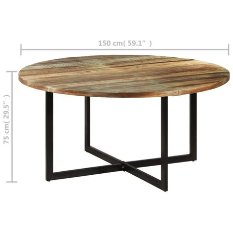 Dining Table Solid Wood Reclaimed
