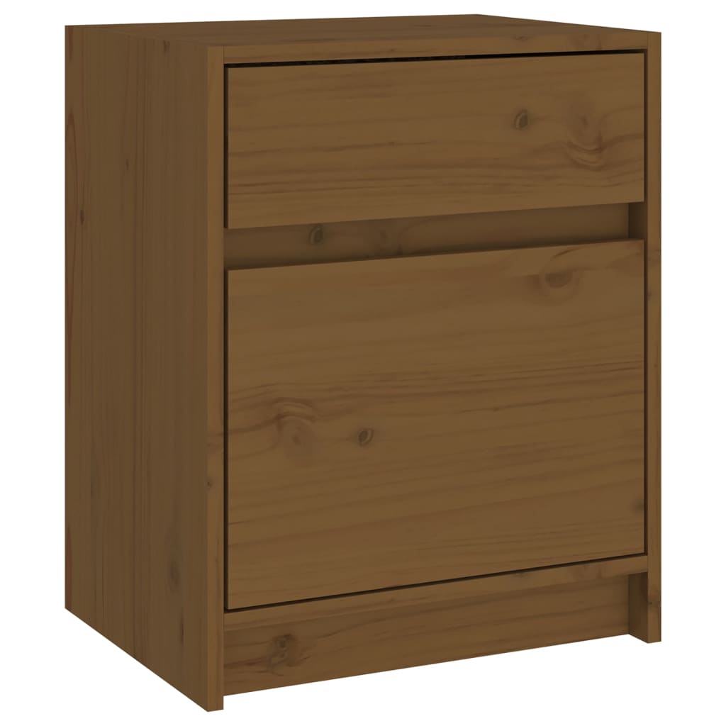 Bedside Cabinets 2 Pcs 40X31X50 Cm Solid Pinewood