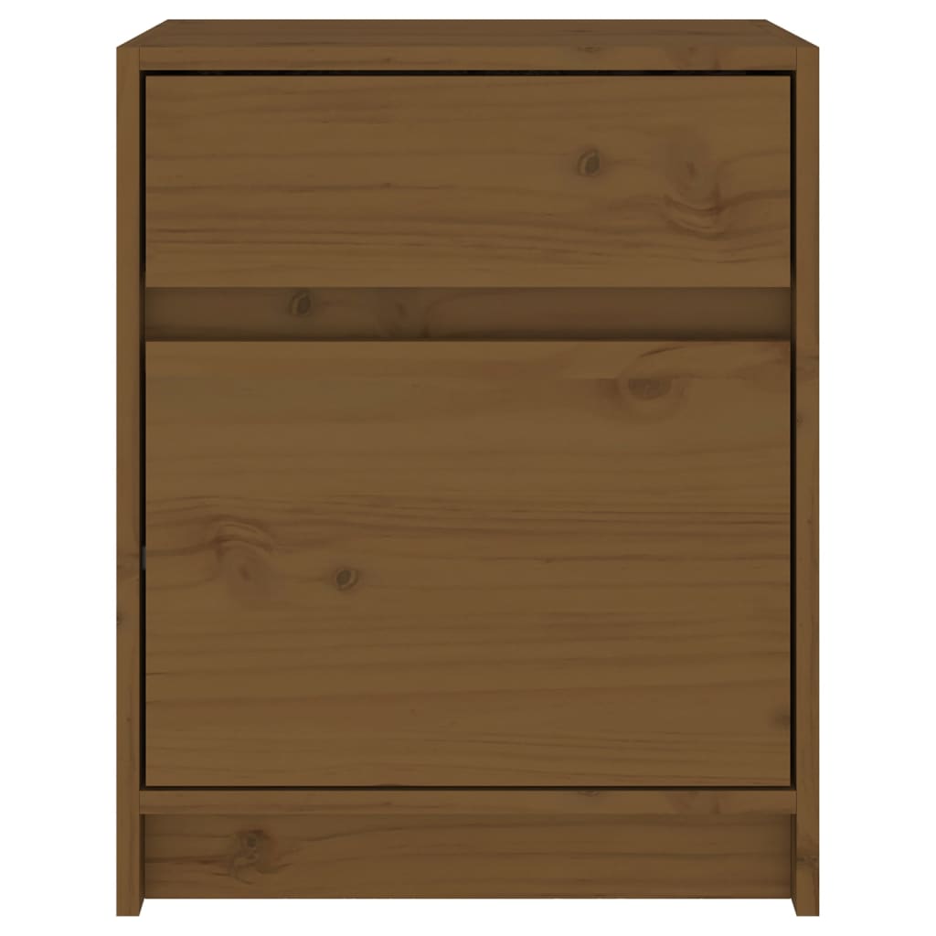 Bedside Cabinets 2 Pcs 40X31X50 Cm Solid Pinewood