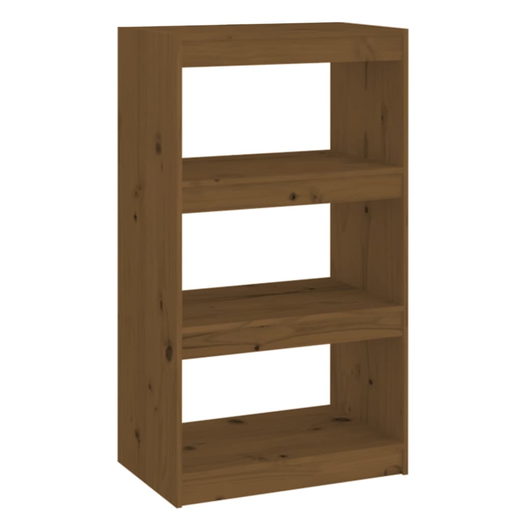Book Cabinet/Room Divider 60X30X Wood Pine