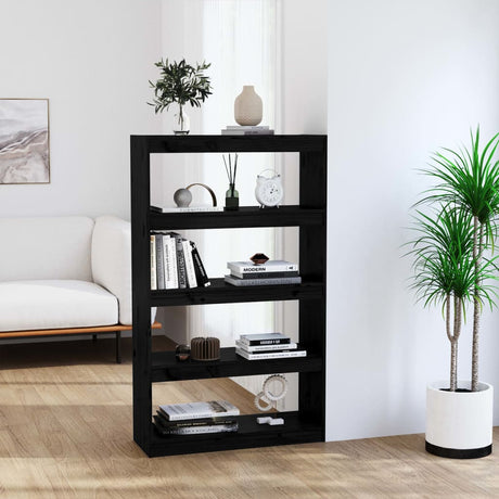 Book Cabinet/Room Divider 80X30X Solid Wood Pine