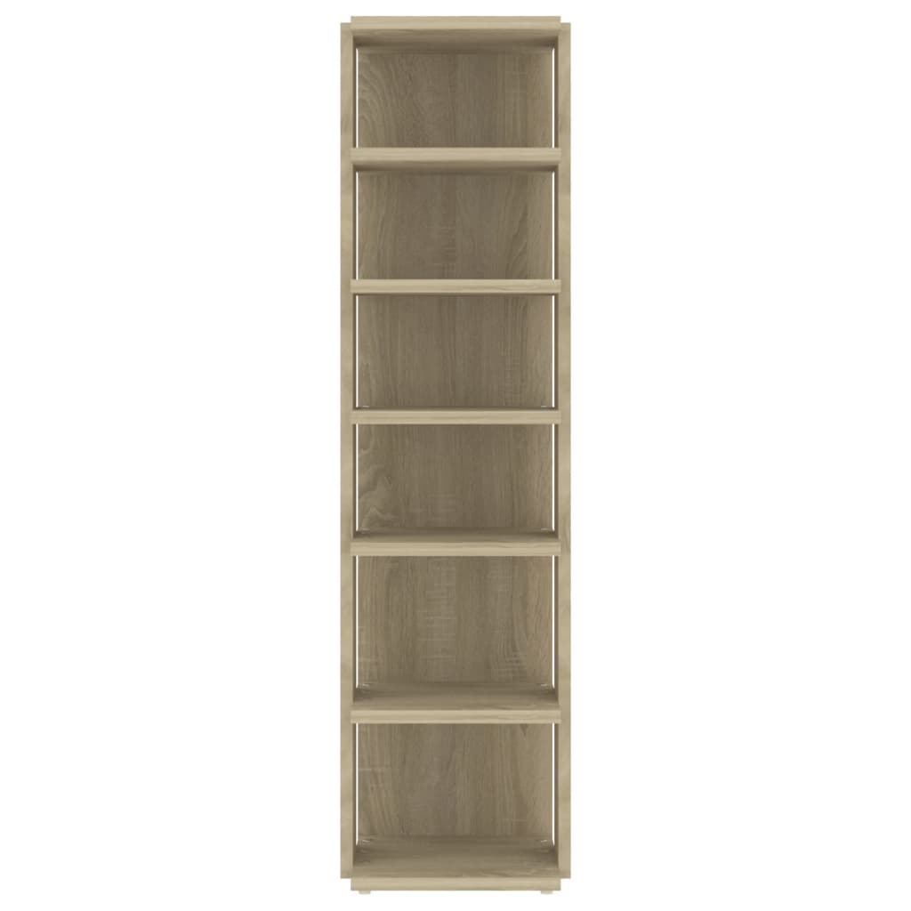 Shoe Cabinet 27.5X27X102 Cm Engineered Wood