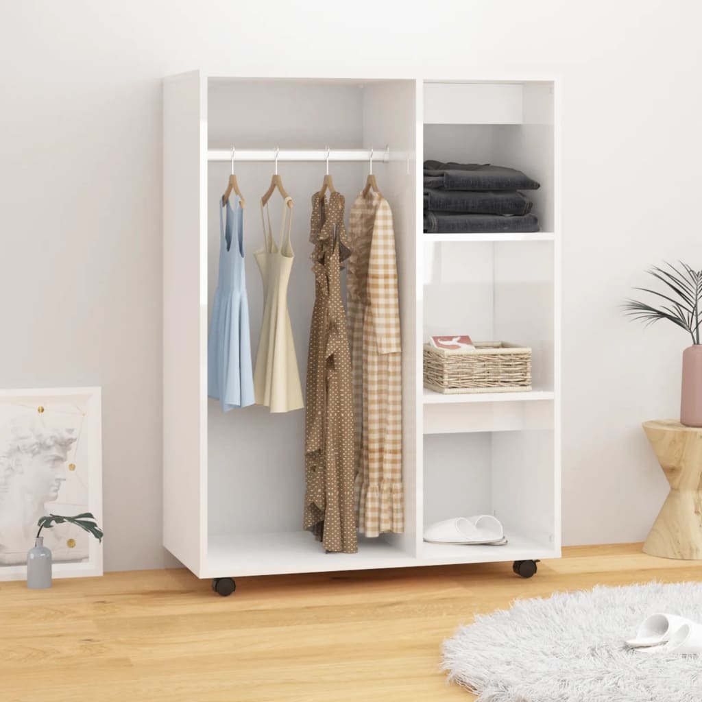Wardrobe 80X40X110 Cm Engineered Wood