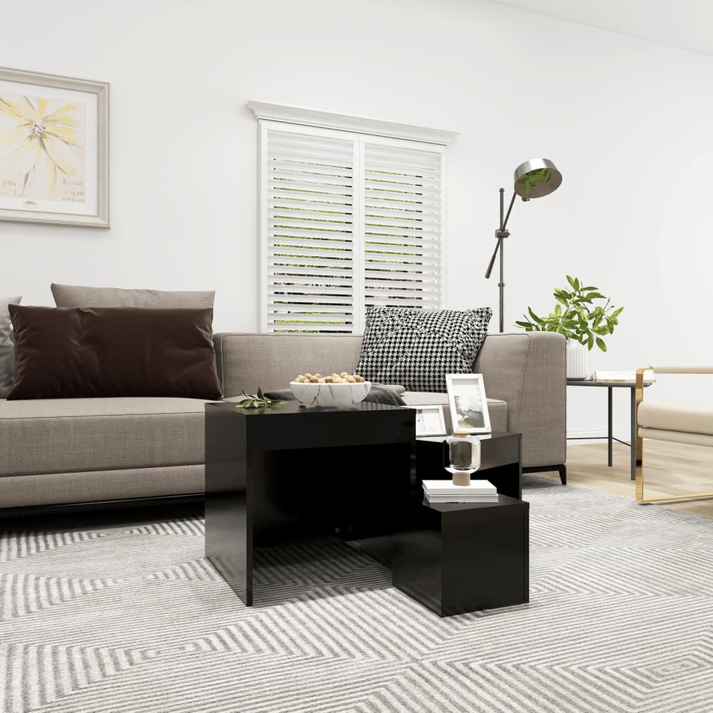 Nesting Tables 3 Pcs Engineered Wood