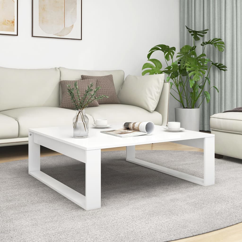 Coffee Table 100X100X35 Cm Engineered Wood