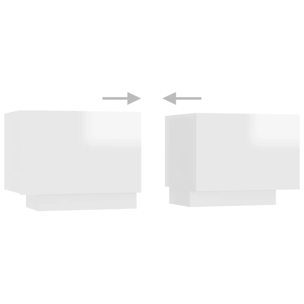 Bedside Cabinet 100X35X40 Cm Engineered Wood