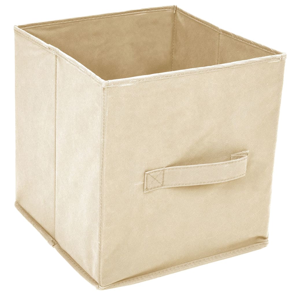 Storage Cabinet With 4 Fabric Baskets 63X30X71 Cm Steel