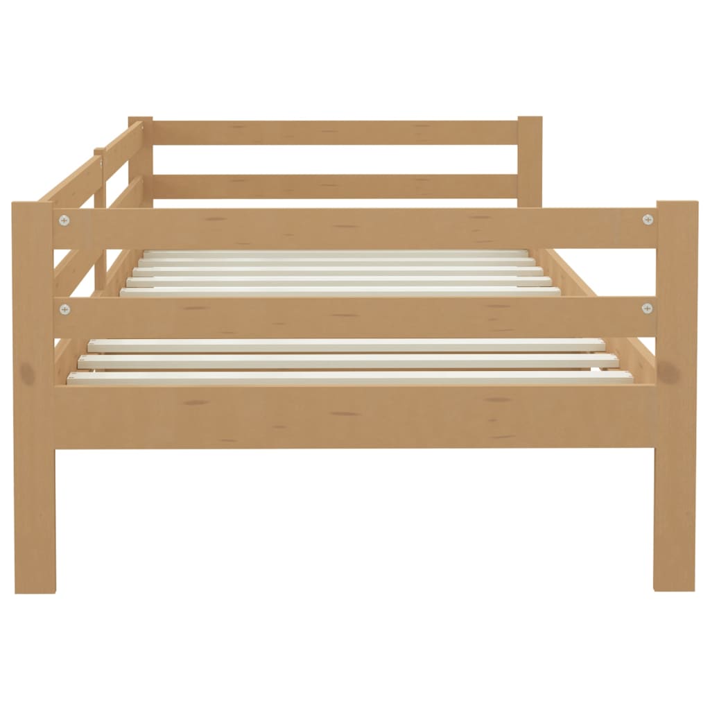 Day Bed Without Mattress Solid Wood Pine 90X200Cm