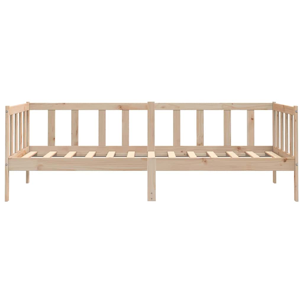 Day Bed Without Mattress Solid Wood Pine 90X200Cm