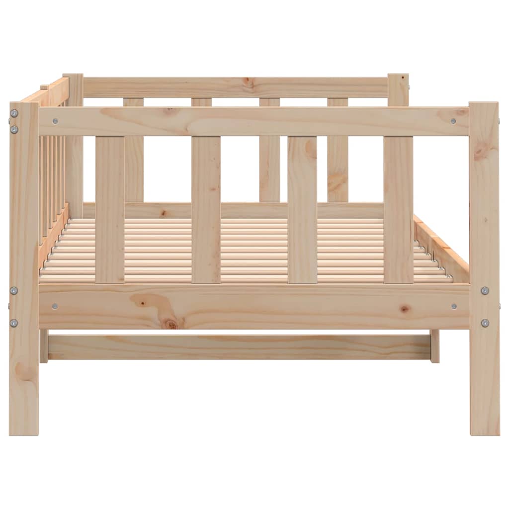 Day Bed Without Mattress Solid Wood Pine 90X200Cm