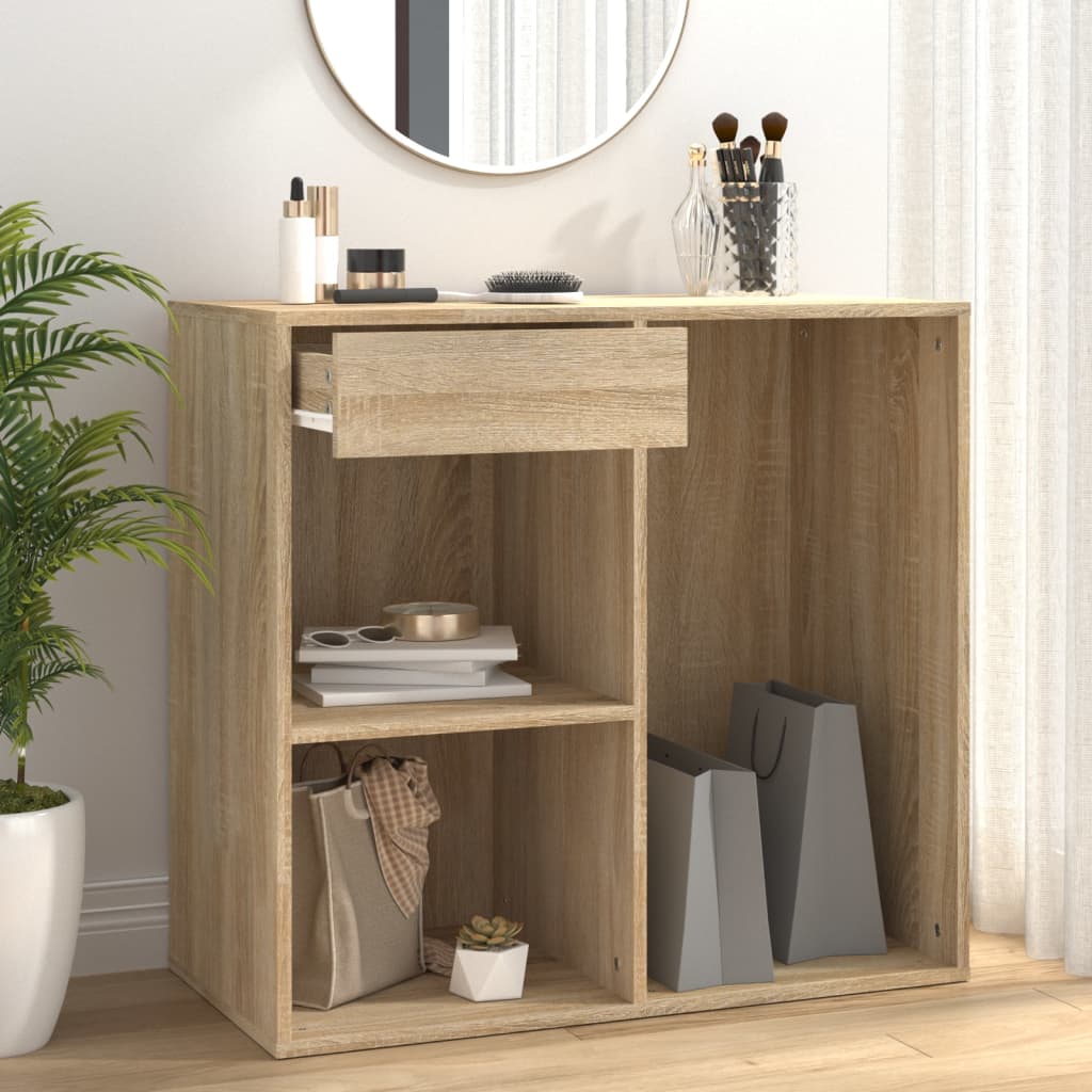 Cosmetic Cabinet 80X40X75 Cm Engineered Wood