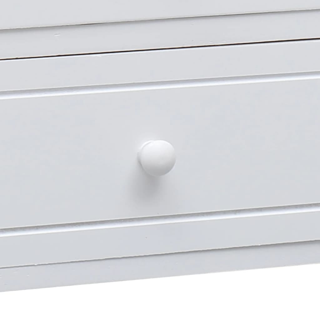 Tv Cabinet 108X30X40 Cm Solid Paulownia Wood