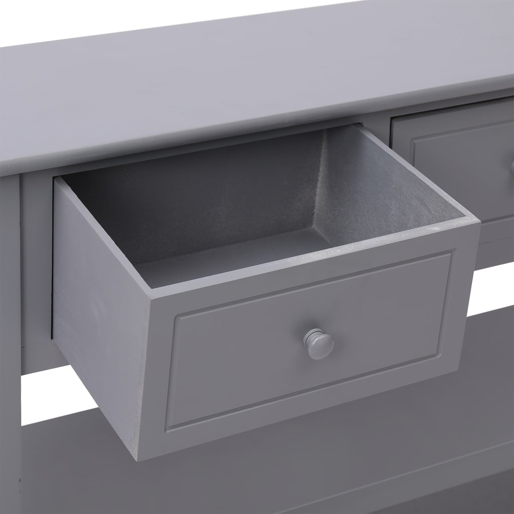 Sideboard 108X30X76 Cm Solid Wood Paulownia