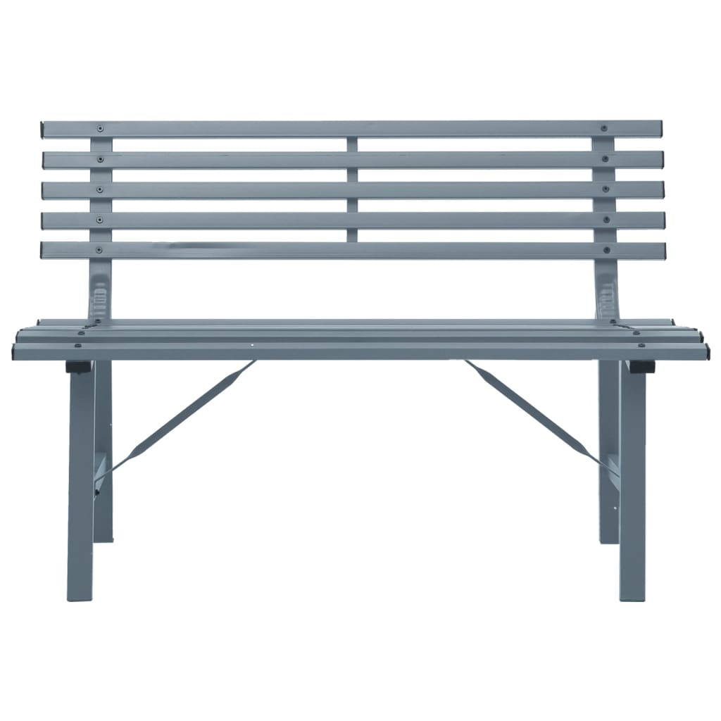 Garden Bench 110 Cm Steel