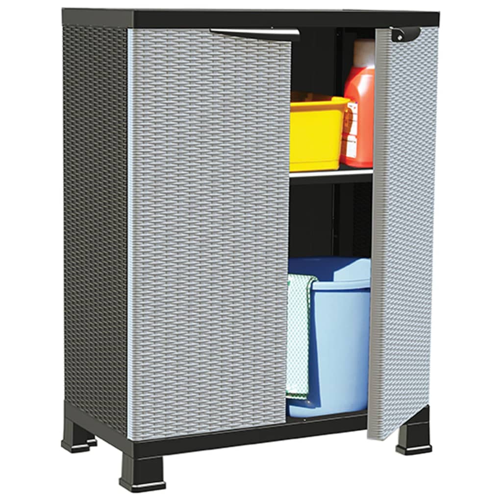 Plastic Cabinet Rattan Design