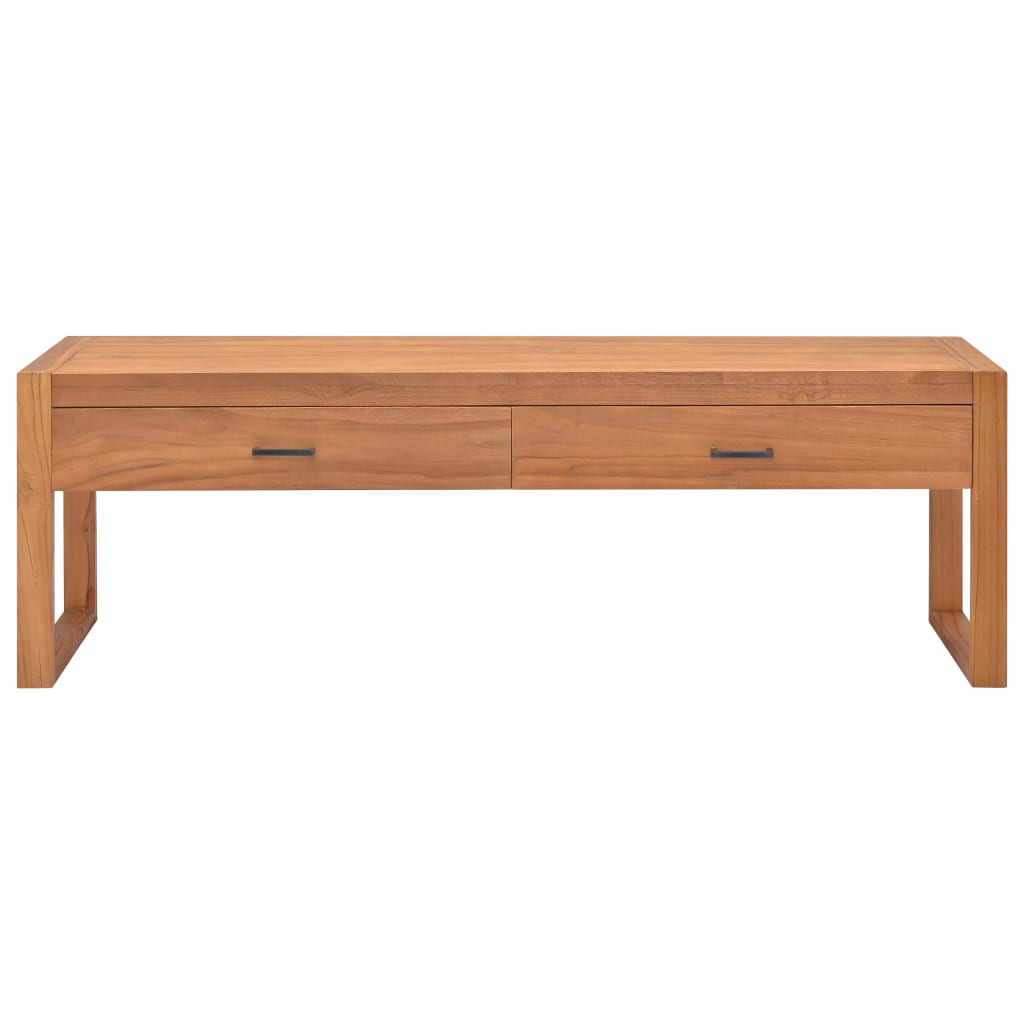 Tv Cabinet 120X40X45 Cm Solid Wood Teak