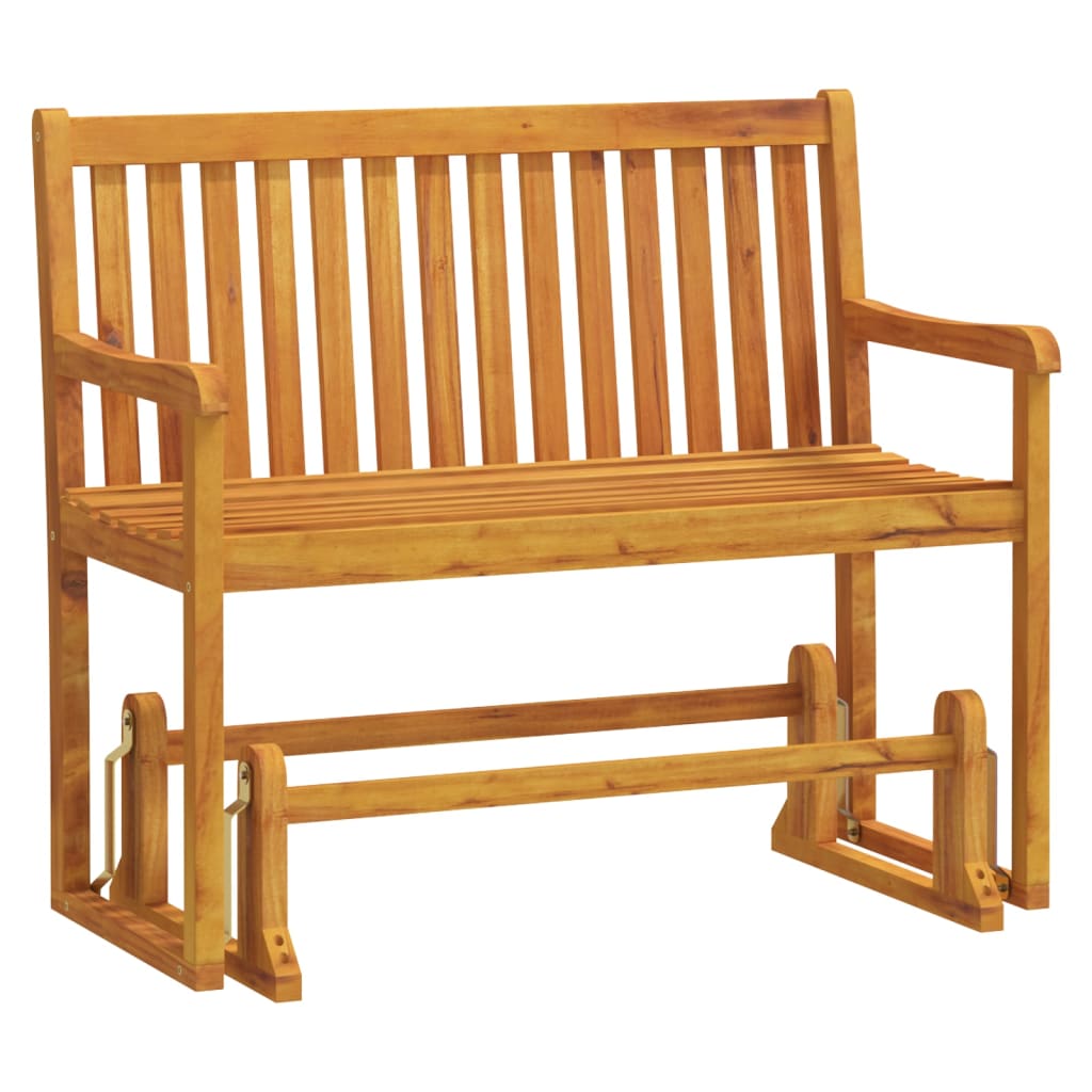 Garden Swing Bench 110 Cm Solid Acacia Wood
