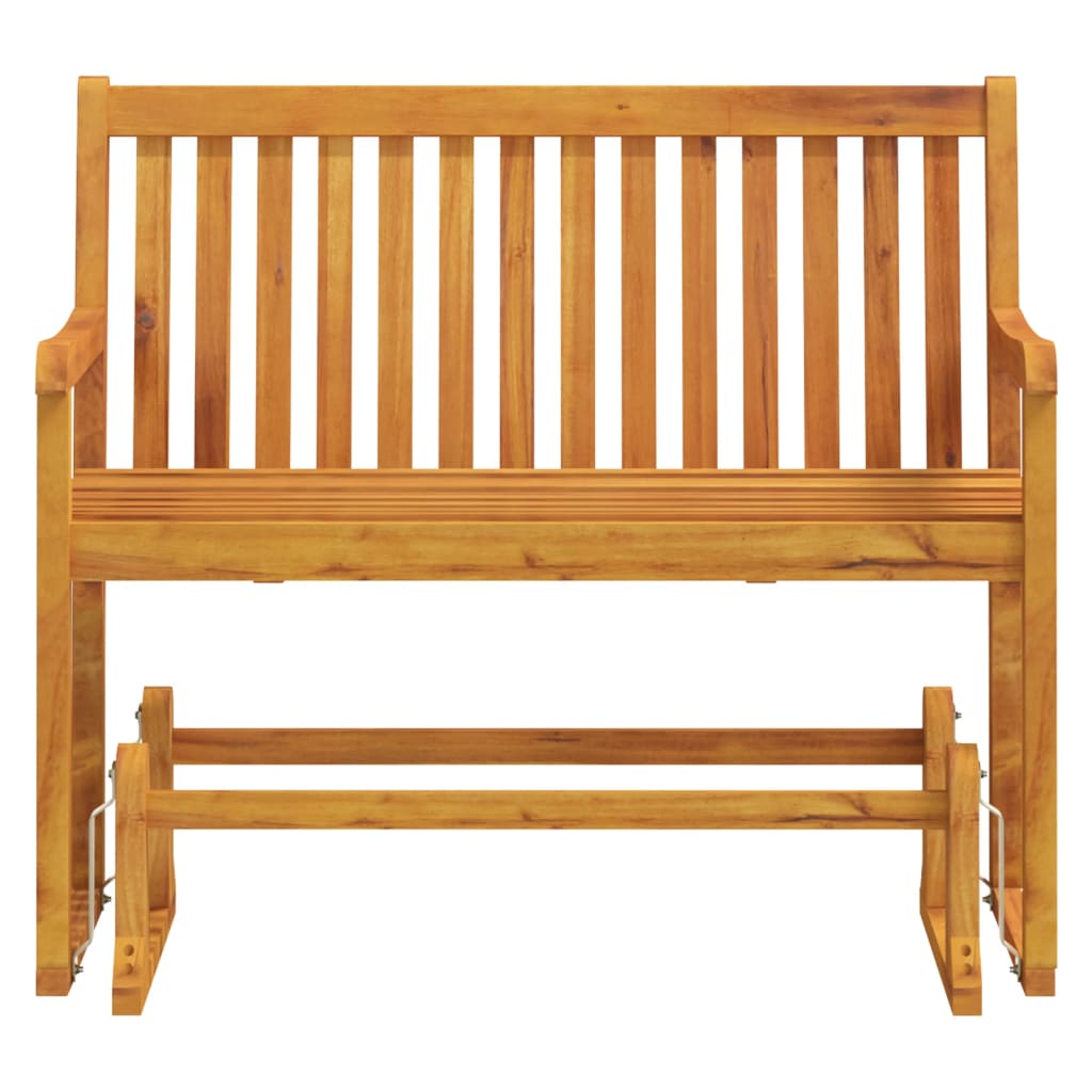 Garden Swing Bench 110 Cm Solid Acacia Wood