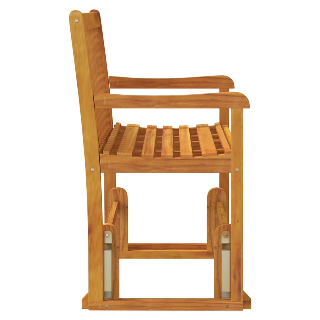 Garden Swing Bench 110 Cm Solid Acacia Wood