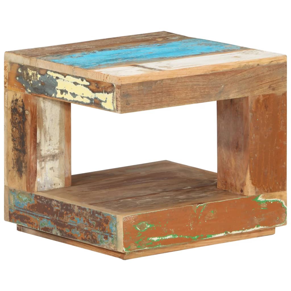 Coffee Table 45X45X40 Cm Solid Wood Reclaimed