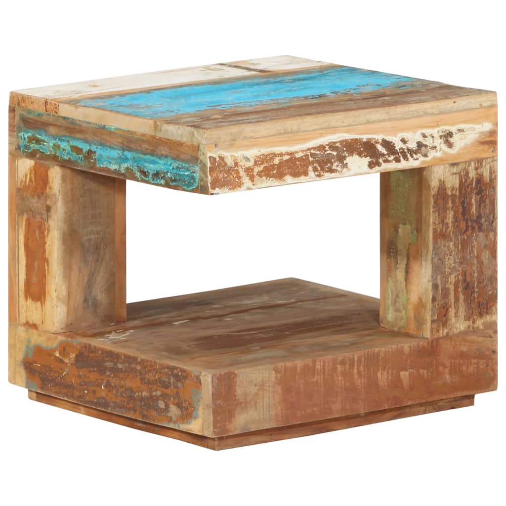 Coffee Table 45X45X40 Cm Solid Wood Reclaimed