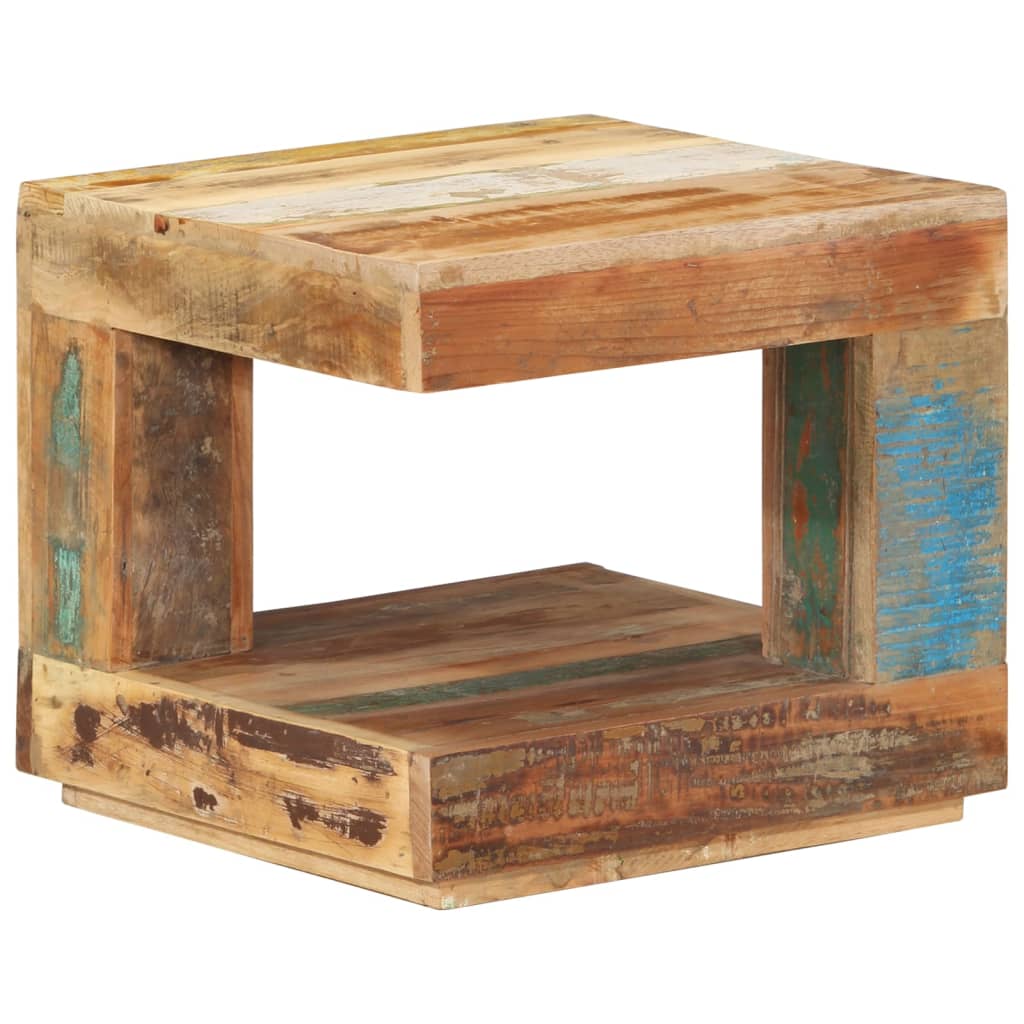 Coffee Table 45X45X40 Cm Solid Wood Reclaimed