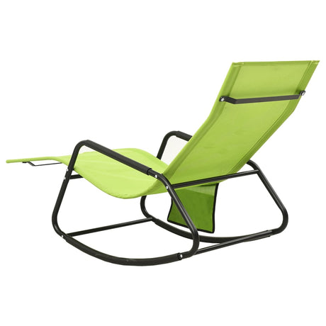 Sun Lounger Steel And Textilene