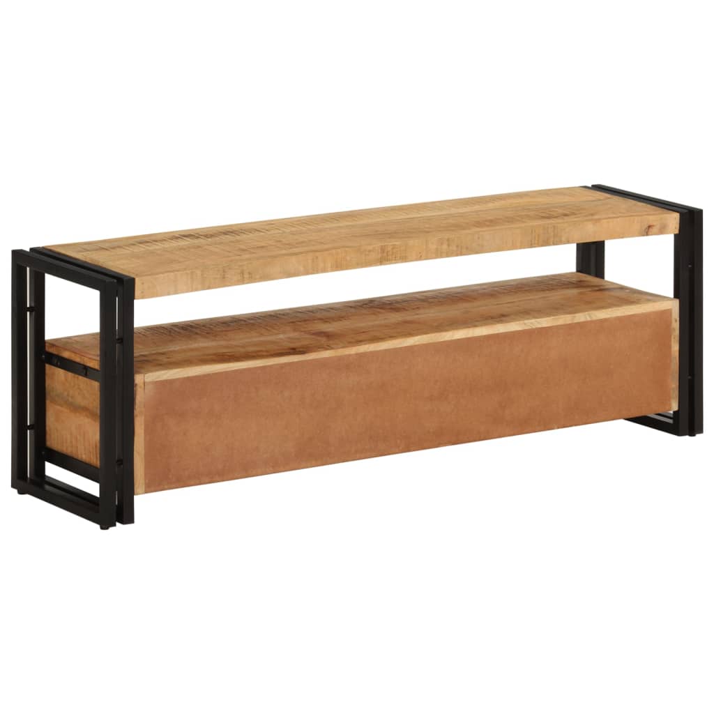 Tv Cabinet 120X30X40 Cm Solid Wood Mango