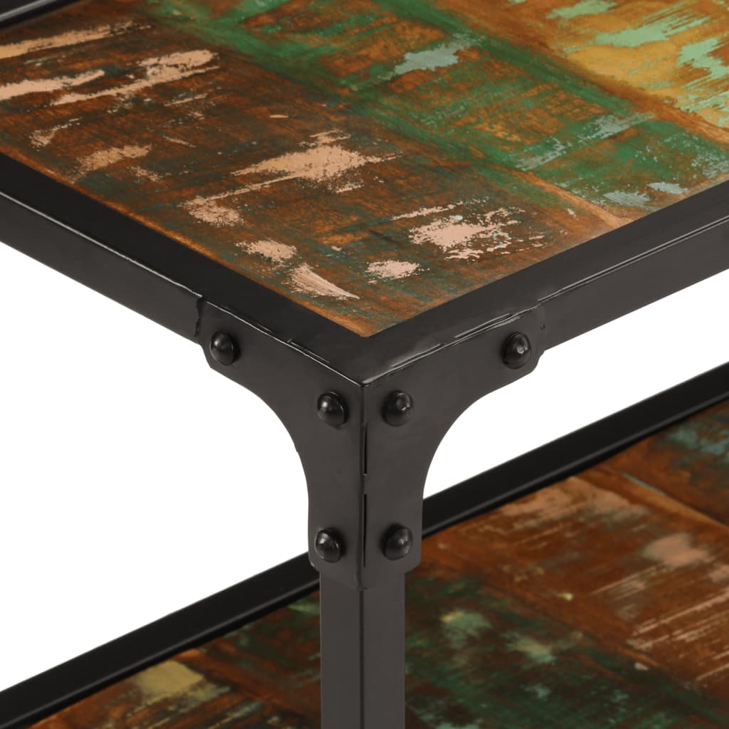 Tv Cabinet 150X30X Solid Wood Reclaimed