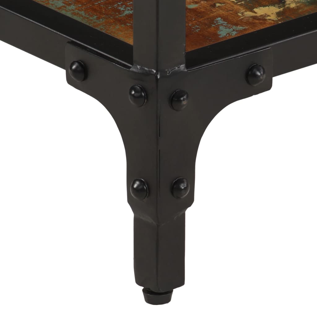 Tv Cabinet 150X30X Solid Wood Reclaimed