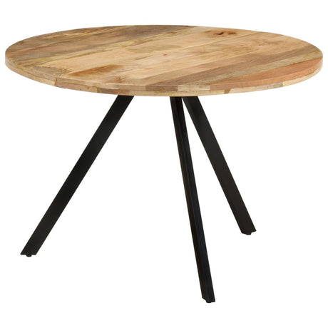 Dining Table 110X75 Cm Solid Wood Reclaimed