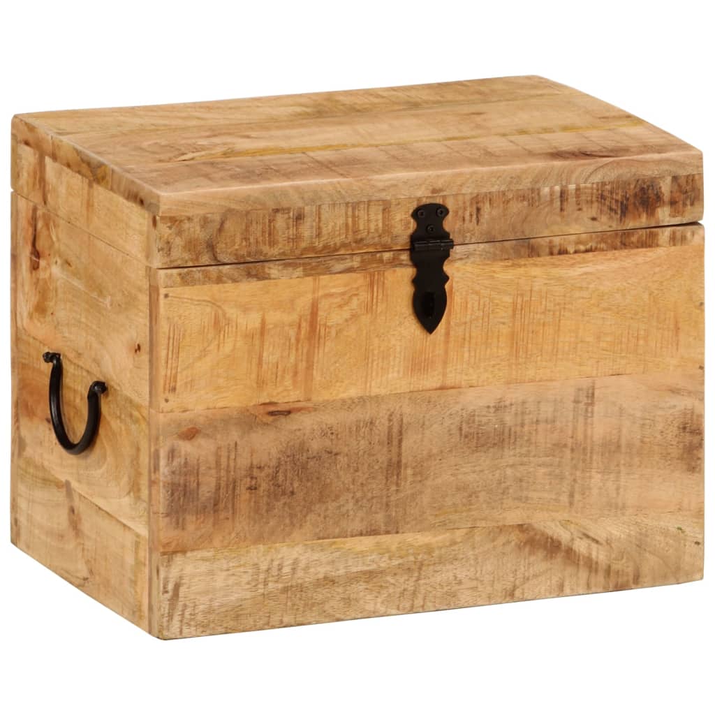 Storage Box 39X28X31 Cm Solid Wood Mango