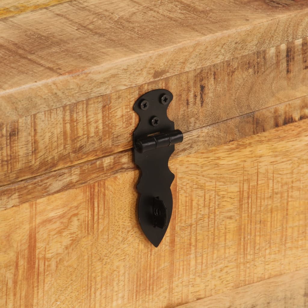 Storage Box 39X28X31 Cm Solid Wood Mango