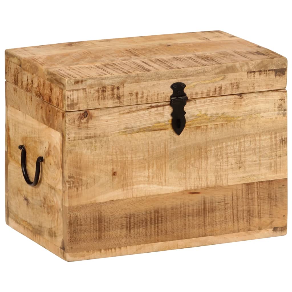Storage Box 39X28X31 Cm Solid Wood Mango
