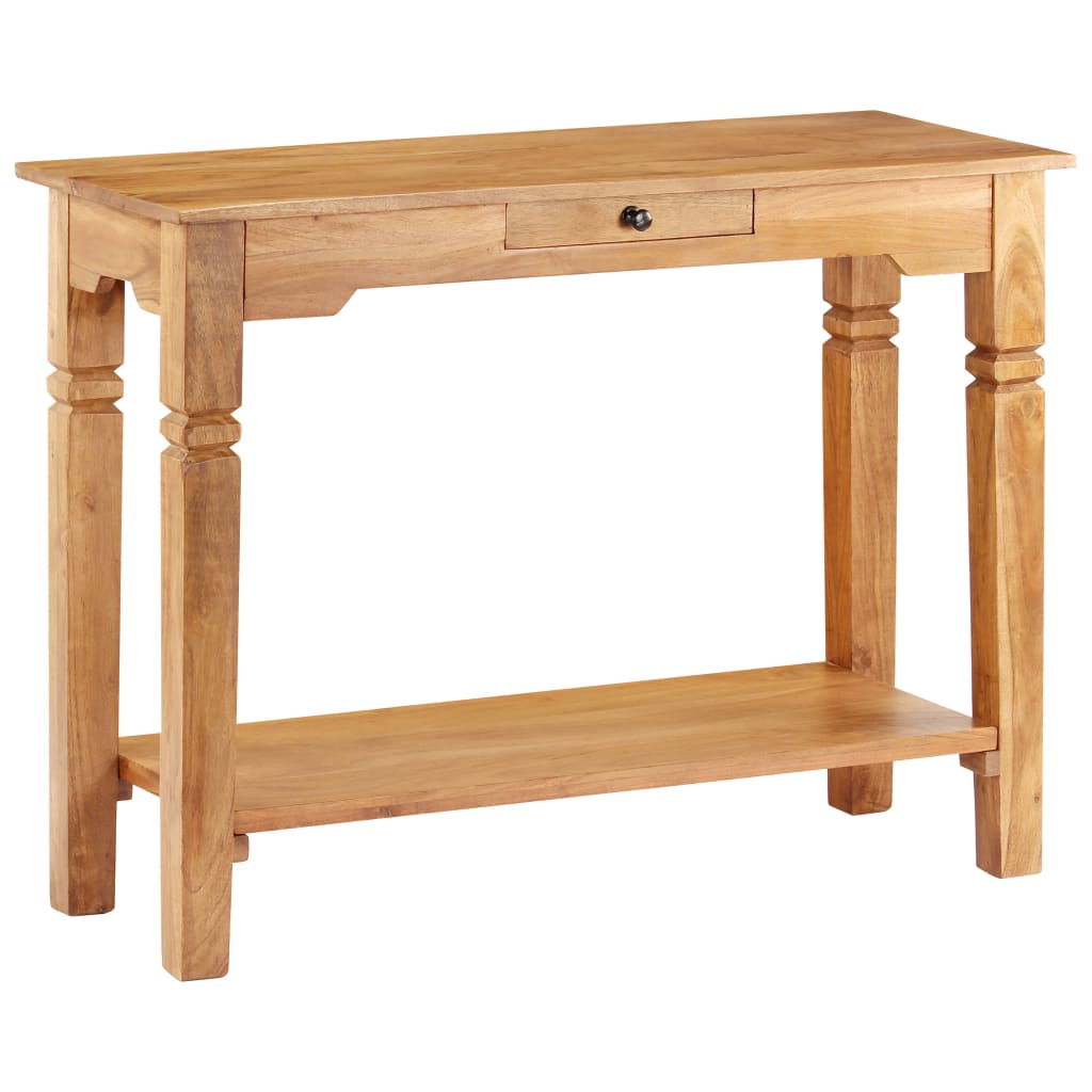 Console Table 100X40X76 Cm Solid Acacia Wood